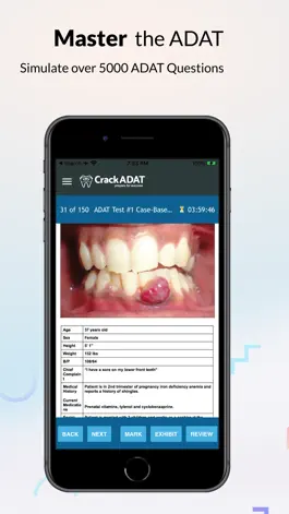 Game screenshot ADAT Advanced Dental Admission apk
