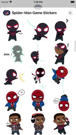 Game screenshot Spider-Man Game Stickers hack
