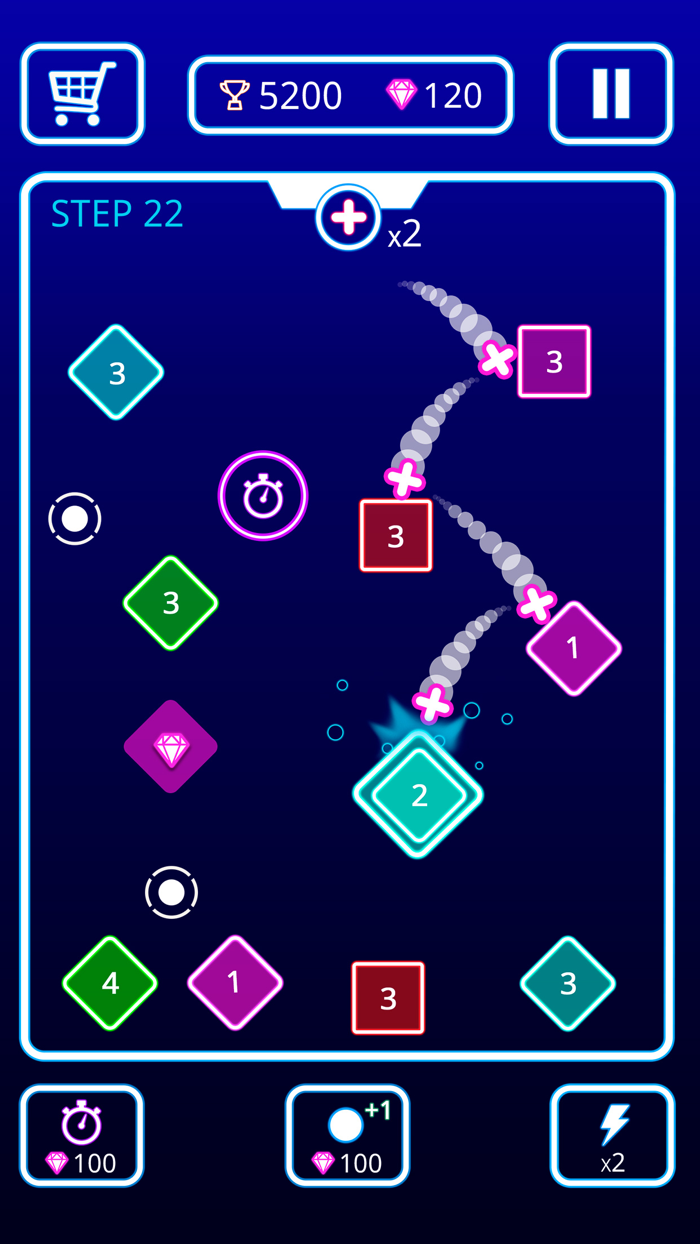 Bombs Drops - Physics balls