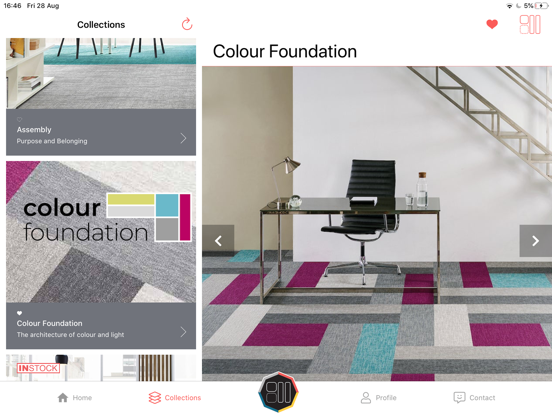 Shaw Contract Floor Designer iPad screenshot 2 - Business app