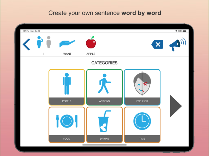 Talkative Assistive Speech