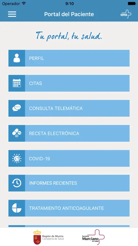 Portal del Paciente screenshot 1 of 6