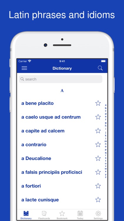 Latin Phrases and Idioms screenshot-0