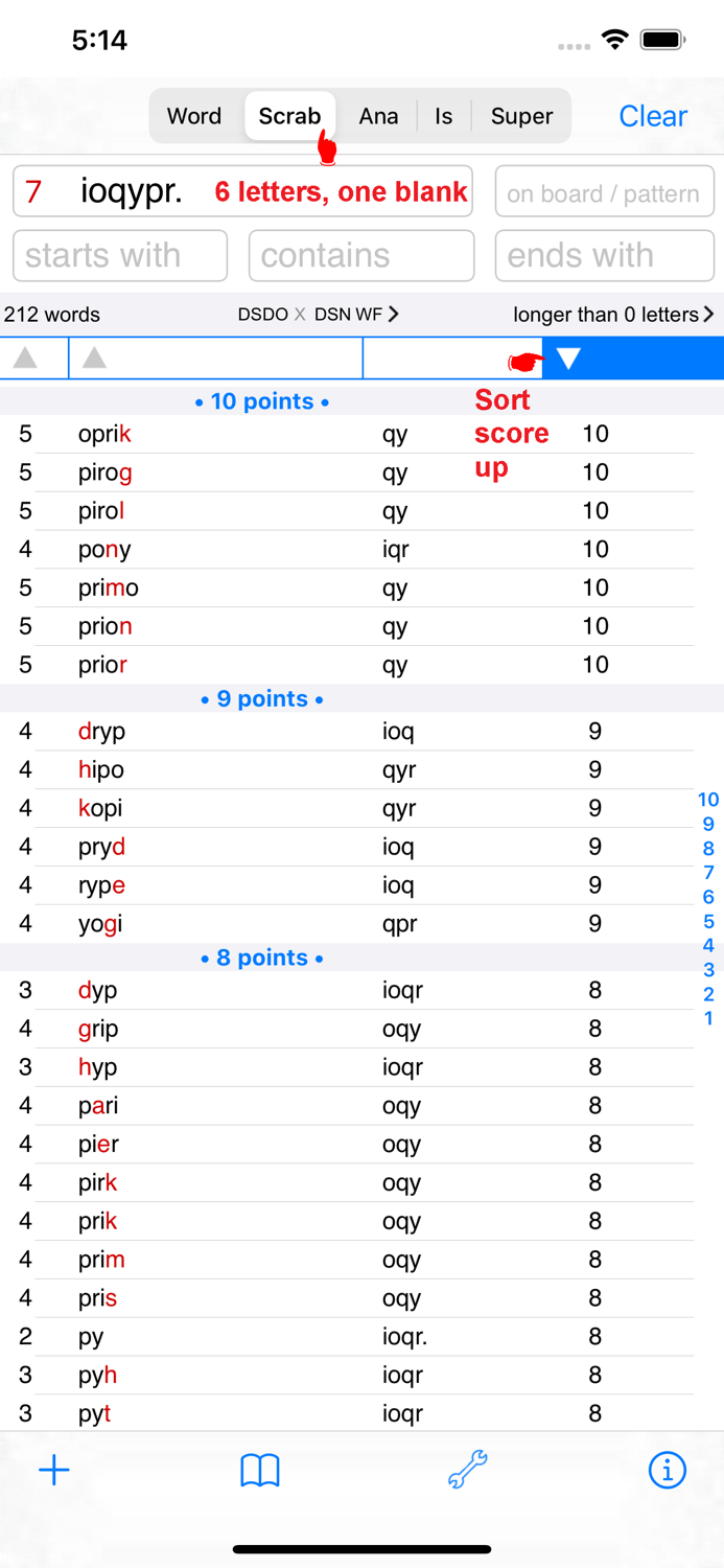Dansk Words Finder PRO