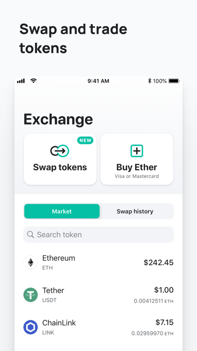 MEW crypto wallet: DeFi Web3 screenshot 3