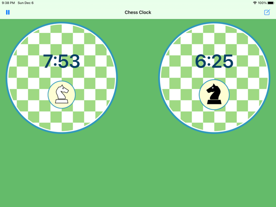 Chess Clock Classy iPad screenshot 5 - Utilities app