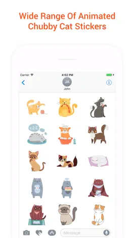 Game screenshot Animated Chubby Cat Stickers mod apk
