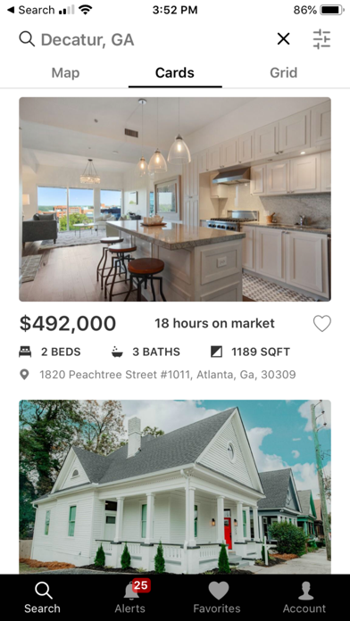 Atlanta Homes for Sale Screenshot