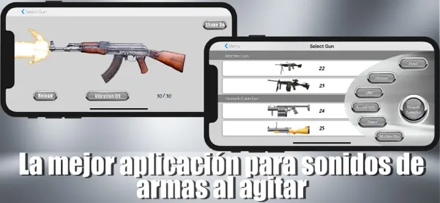 Imatge 1 Pistola Sonidos en Sacudir iphone