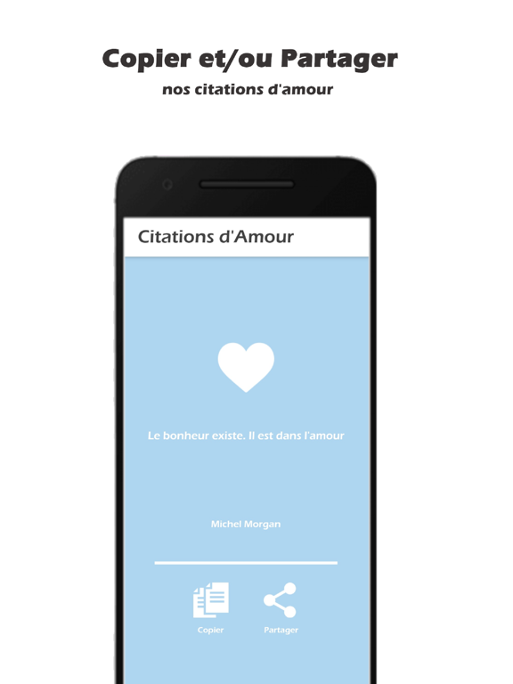 Screenshot #5 pour Vos Citations d'Amour