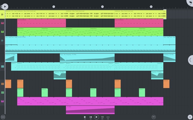 Fl Studio Mobile + Computer