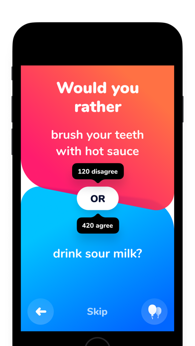Dilemmaly - Would you rather? Screenshot
