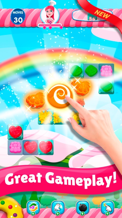 Sweet Sugar Blast Match 3 screenshot-3
