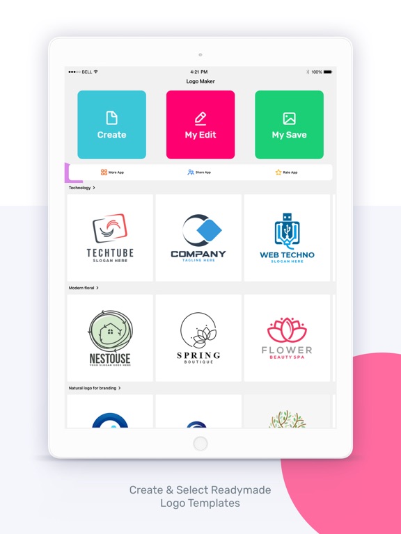 Screenshot #5 pour Logo Maker - Logo Templates