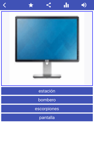 Spanish Language Learning Screenshot