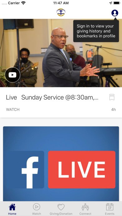 LivingFaithSC Screenshot