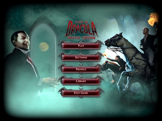 Fury of Dracula iPad app afbeelding 1