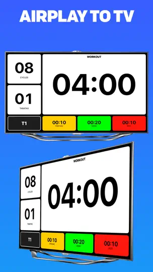 Captura de pantalla de HIIT WOD EMOM Interval Timer en iPhone 8