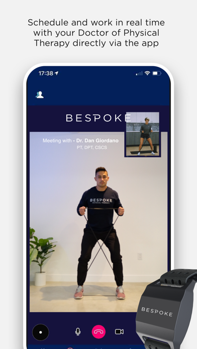 Bespoke Health Screenshot