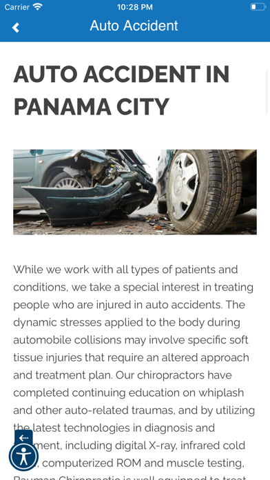 Bauman Chiropractic Screenshot