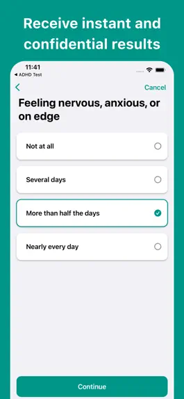 Game screenshot Anxiety Test⁺ apk