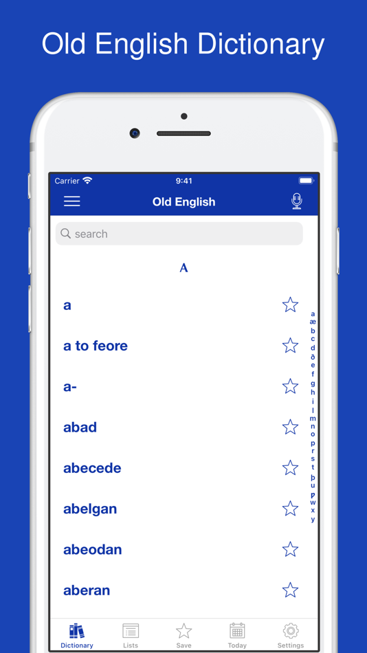 Old English Dictionary. - 1.1 - (iOS)