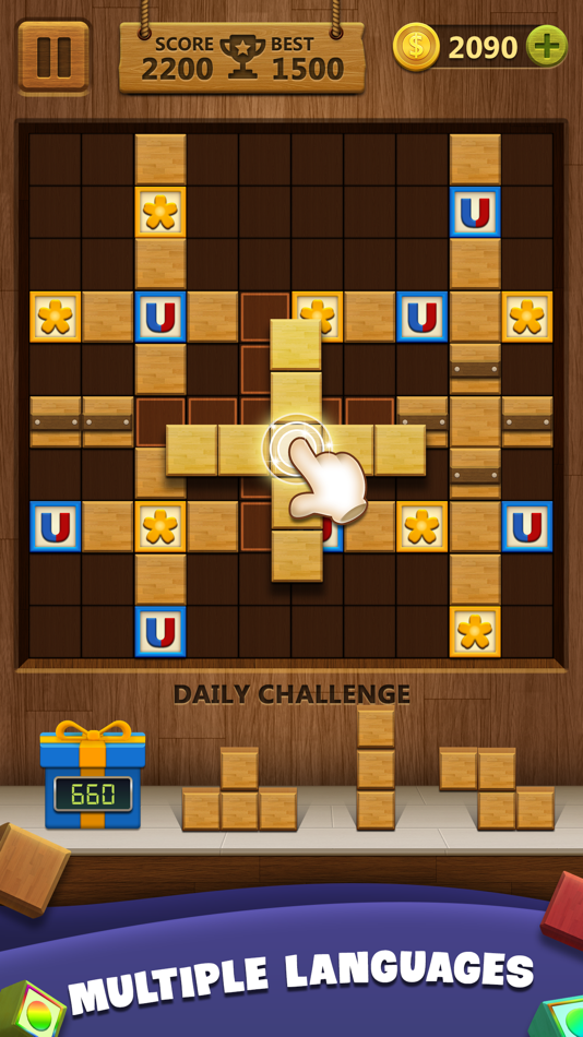 #5. Wood Block Puzzle* (iOS) 由: Bui Duy Duc