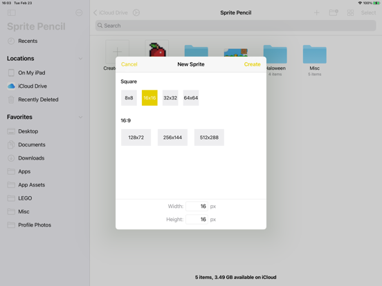 Screenshot #5 pour Sprite Pencil