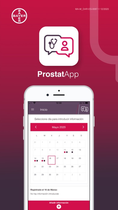 ProstatAPP Screenshot