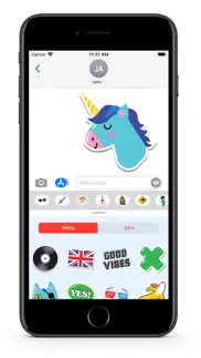 pop culture - gifs & stickers iphone screenshot 2