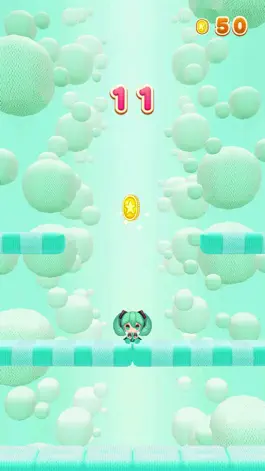 Game screenshot Hatsune Miku Amiguru Jump apk