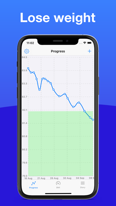 Weight tracker - health diary Screenshot