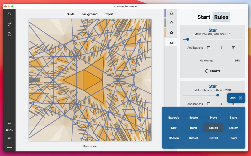 Pattern Maker Pro Screenshot 4 - AppWisp.com Pattern Maker Pro Screenshot 4 - AppWisp.com
