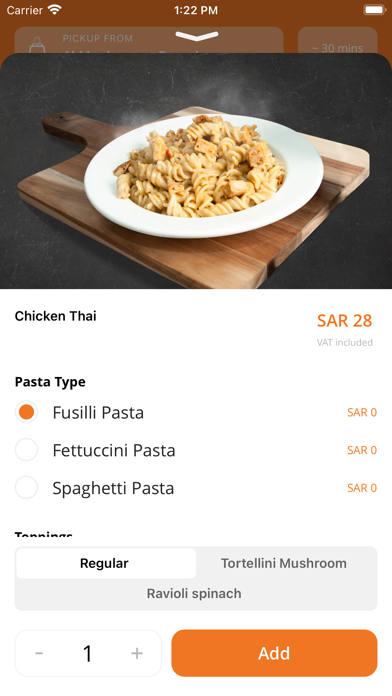 PASTA DELIZIA Screenshot
