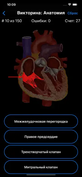 Game screenshot Викторина: Анатомия apk