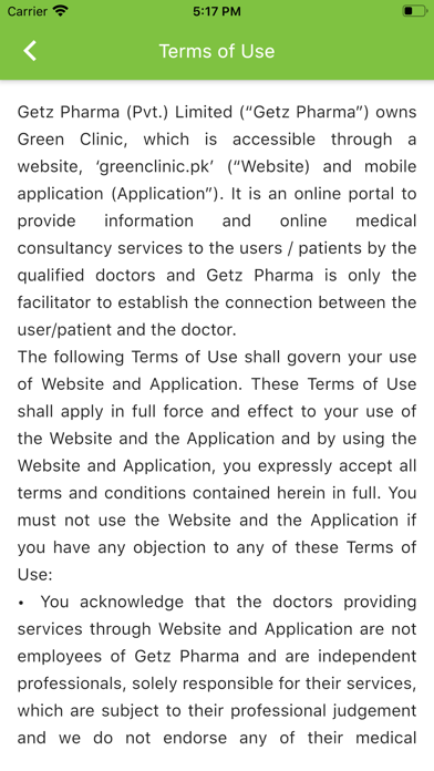 Green Clinic Screenshot