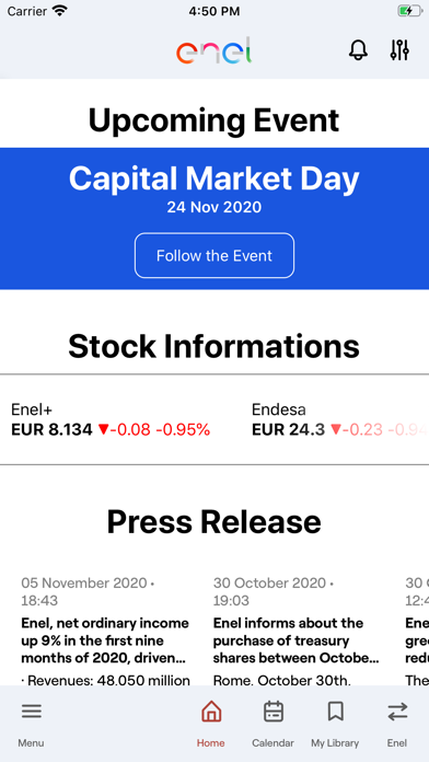 Enel Investor Screenshot