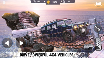 4x4 Offroad Mountain Car Driveのおすすめ画像2