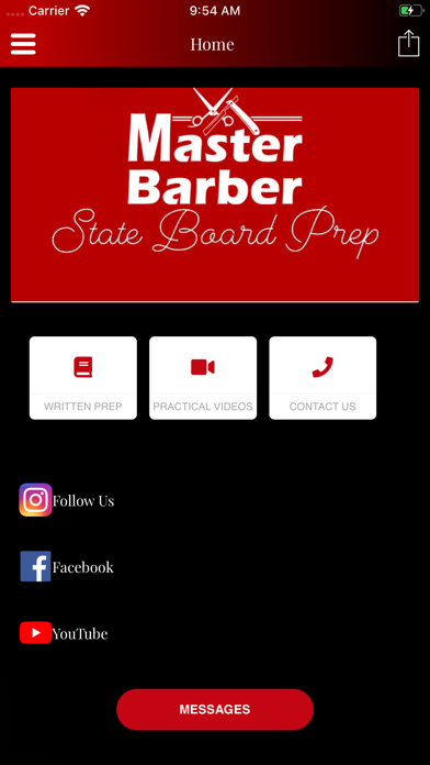 Master Barber State Board Prep Screenshot