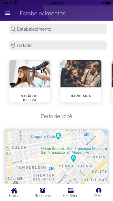 Avante Salões e Barbearias Screenshot