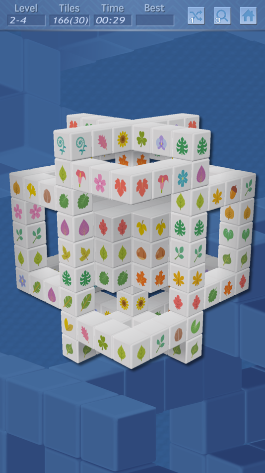 #4. Cubic Mahjong (iOS) 由: Gempro Technology Inc.