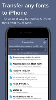 all fonts : install any fonts iphone screenshot 1