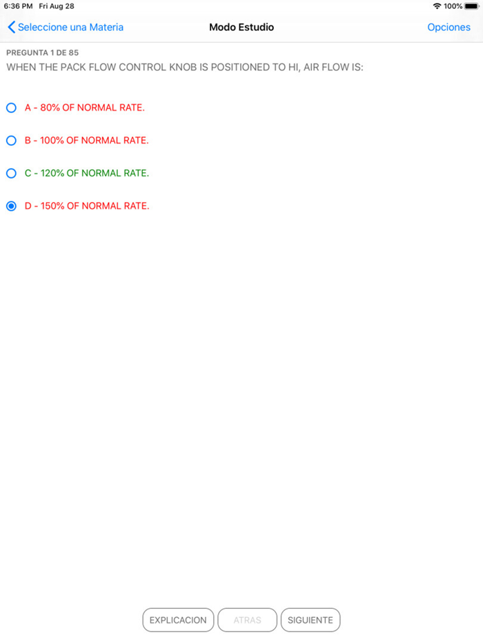 Preparate A320 Examen DGAC CL