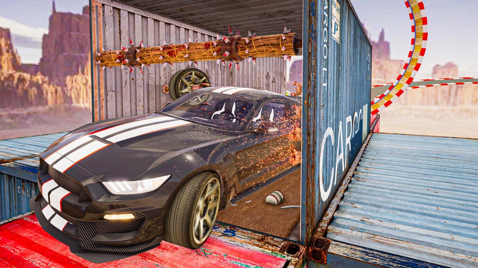 #4. Racing Car Impossible Stunts (iOS) Bởi: The Game Storm Studios