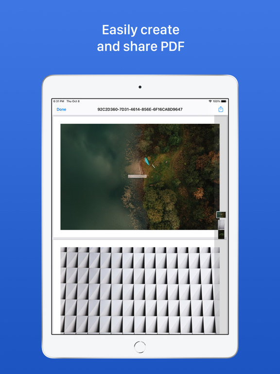 Screenshot #5 pour Photo en PDF: Image Converter