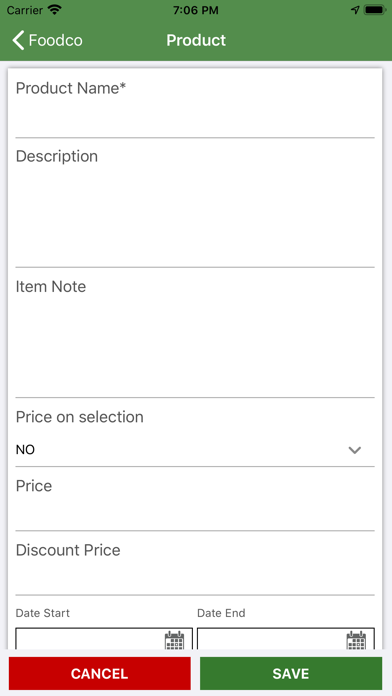 Foodco Restaurant Screenshot