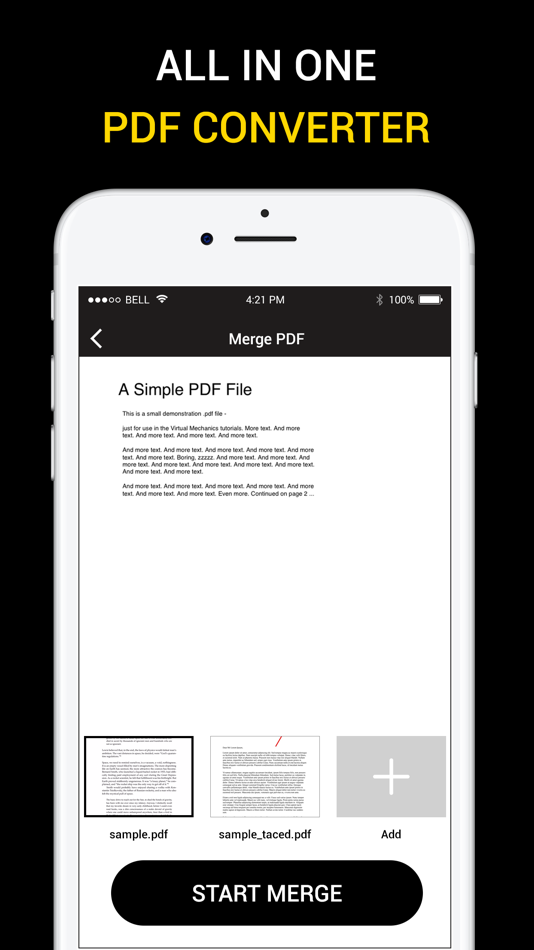 #5. PDF Converter & PDF Reader (iOS) Podle: Nitin Katrodiya