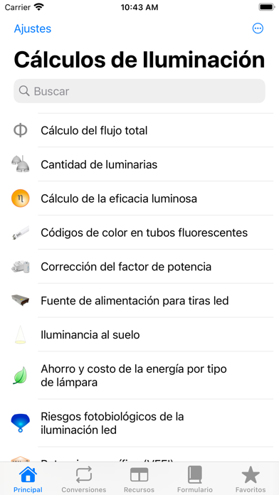 Cálculos de Iluminación