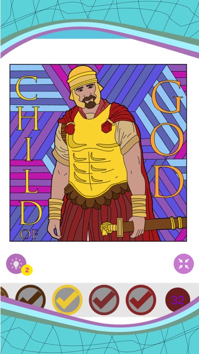 Bible Color By Number Screenshot
