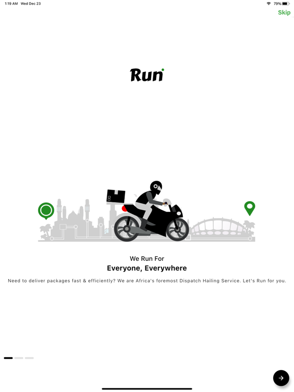 Screenshot #4 pour Run: Dispatch Hailing App